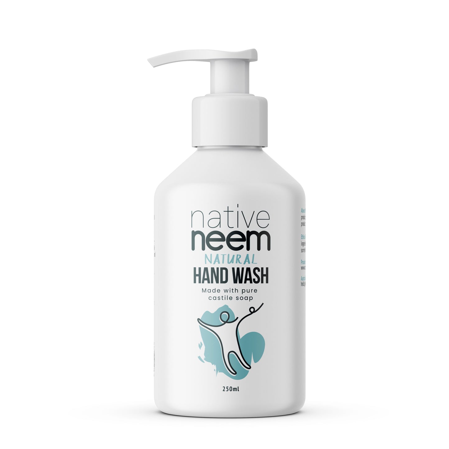 Native Neem Pure Castile Hand Wash 250ml