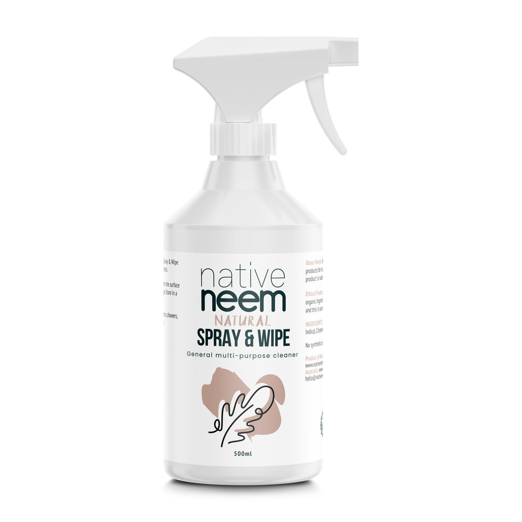 Organic-Neem-Multi-Purpose-Spray-&-Wipe-500ml-NativeNeem